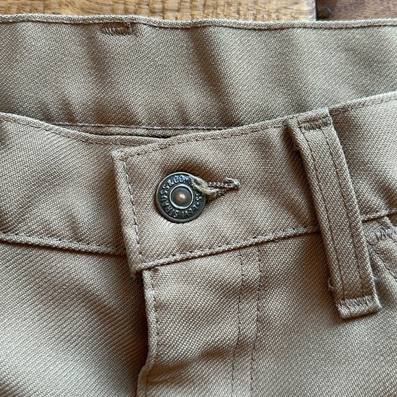 Vtg Levi 517 poly slack - Picture 2 of 5